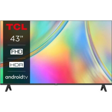 TCL S5400A 43" TV, Full HD, LED, Android TV, HDR, Bluetooth, WiFi, Dolby Audio, Chromecast TCL S5400A 43" TV, Full HD, LED, Android TV, HDR, Bluetooth, WiFi, Dolby Audio, Chromecast