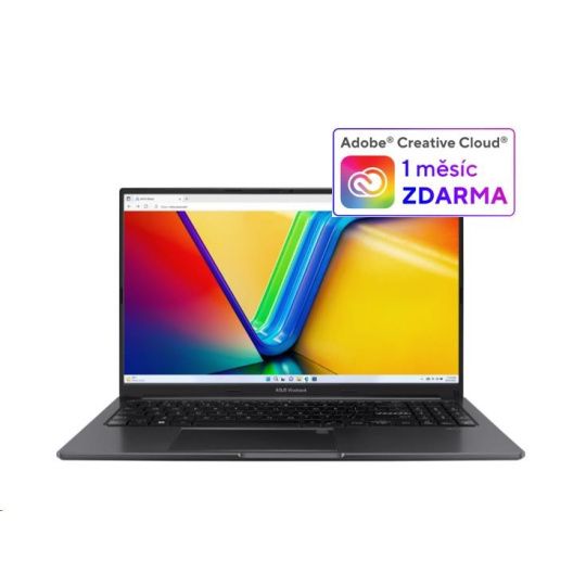 ASUS NTB Vivobook 15 OLED (M1505YA-OLED245W), R7-7730U, 15.6" 1920 x 1080, 16GB, 1TB SSD, Radeon, W11 Home, Black ASUS NTB Vivobook 15 OLED (M1505YA-OLED245W), R7-7730U, 15.6" 1920 x 1080, 16GB, 1TB SSD, Radeon, W11 Home, Black