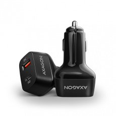 AXAGON PWC-PQ38, PD & QUICK nabíječka do auta 38W, 2x port (USB + USB-C), PD3.0/QC3.0/AFC/FCP/Apple AXAGON PWC-PQ38, PD & QUICK nabíječka do auta 38W, 2x port (USB + USB-C), PD3.0/QC3.0/AFC/FCP/Apple