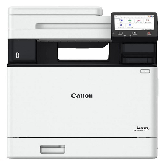Canon i-SENSYS MF754Cdw II barevná, MF (tisk, kopírka, sken, fax), duplex, DADF, USB, LAN, Wi-Fi Canon i-SENSYS MF754Cdw II barevná, MF (tisk, kopírka, sken, fax), duplex, DADF, USB, LAN, Wi-Fi