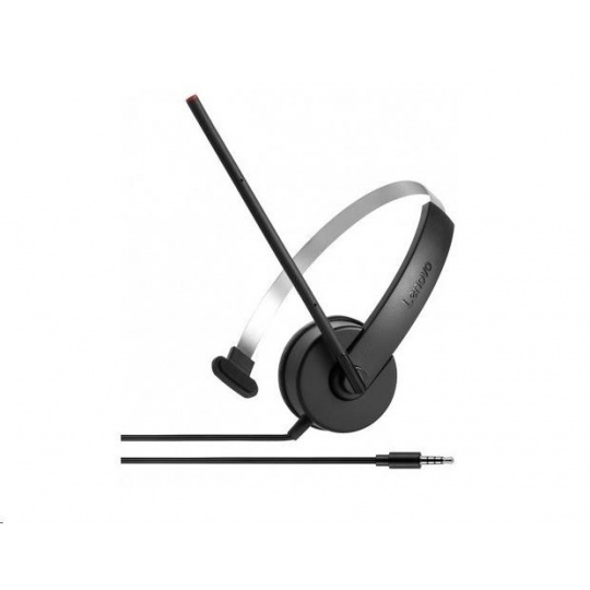 LENOVO sluchátka 100 USB Mono Headset