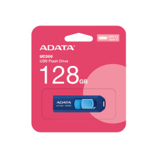 ADATA Flash Disk 128GB UC300, USB-C 3.2, modrá ADATA Flash Disk 128GB UC300, USB-C 3.2, modrá