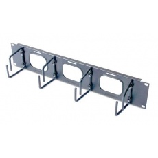 APC 2U Horizontal Cable Organizer w/ Pass-Thru Black APC 2U Horizontal Cable Organizer w/ Pass-Thru Black