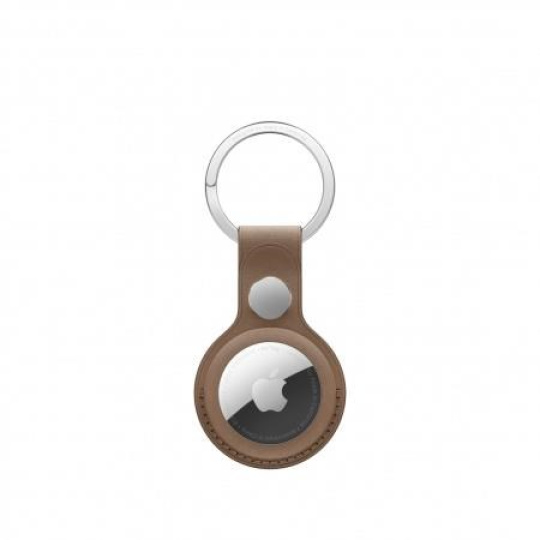 APPLE AirTag FineWoven Key Ring - Taupe