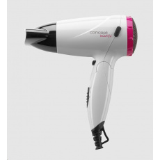 Concept VV5740 Vysoušeč vlasů BEAUTIFUL 1500 W bílá + růžová Concept VV5740 Vysoušeč vlasů BEAUTIFUL 1500 W bílá + růžová