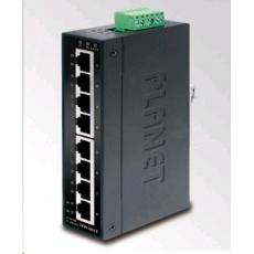 Planet switch ISW-801T, 8x 10/100, DIN,IP30, rozšířený teplotní rozsah -40~75 st.C Planet switch ISW-801T, 8x 10/100, DIN,IP30, rozšířený teplotní rozsah -40~75 st.C