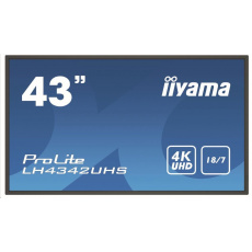iiyama ProLite LH4342UHS-B3, Android, 4K, black iiyama ProLite LH4342UHS-B3, Android, 4K, black