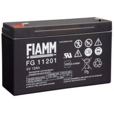 Baterie - Fiamm FG11201 (6V/12,0Ah - Faston 187), životnost 5let Baterie - Fiamm FG11201 (6V/12,0Ah - Faston 187), životnost 5let