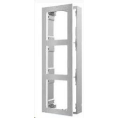 HIKVISION DS-KD-ACW3/S, 3-rámeček interkomu pro povrchovou montáž; nerez HIKVISION DS-KD-ACW3/S, 3-rámeček interkomu pro povrchovou montáž; nerez