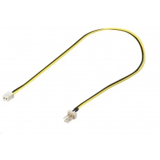 PREMIUMCORD Kabel napájecí pro ventilátor z 2 pinového FAN na 3 pinový FAN konektor pro zastrčení do ventilátoru PREMIUMCORD Kabel napájecí pro ventilátor z 2 pinového FAN na 3 pinový FAN konektor pro zastrčení do ventilátoru