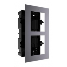 HIKVISION DS-KD-ACF2, rámeček pro modulární interkom, pro 2 moduly, zápustná montáž HIKVISION DS-KD-ACF2, rámeček pro modulární interkom, pro 2 moduly, zápustná montáž