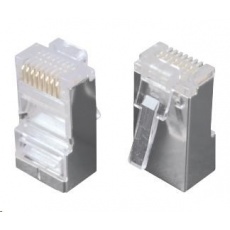 Solarix Konektor RJ45 CAT5E STP 8p8c stíněný neskládaný na licnu / 100 ks KRJ45/5SH Solarix Konektor RJ45 CAT5E STP 8p8c stíněný neskládaný na licnu / 100 ks KRJ45/5SH
