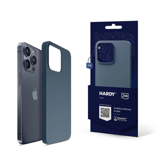 3mk ochranný kryt HARDY Silicone MagCase pro Apple iPhone 15 Pro, Royal Blue 3mk ochranný kryt HARDY Silicone MagCase pro Apple iPhone 15 Pro, Royal Blue