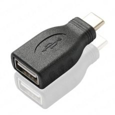 PremiumCord Adaptér USB na USB-C, černá PremiumCord Adaptér USB na USB-C, černá