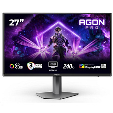 AOC MT 27" AG276UZD - 3840x2160,QD-OLED,240Hz,2xHDMI,1xDP,USBhub,USB-C,PD,Repro,Pivot AOC MT 27" AG276UZD - 3840x2160,QD-OLED,240Hz,2xHDMI,1xDP,USBhub,USB-C,PD,Repro,Pivot