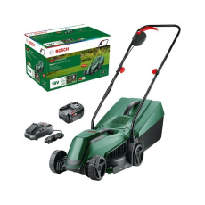 BOSCH EasyMower 18V-32-200, akumulátorová sekačka na trávu, 18 V, šířka střihu 32 cm, výška střihu 20–60 mm, aku 4.0 Ah BOSCH EasyMower 18V-32-200, akumulátorová sekačka na trávu, 18 V, šířka střihu 32 cm, výška střihu 20–60 mm, aku 4.0 Ah