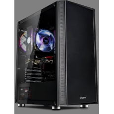 ZALMAN skříň R2 Black, ATX bez zdroje, RGB ZALMAN skříň R2 Black, ATX bez zdroje, RGB