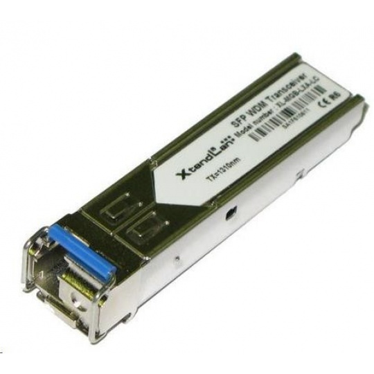 Optický SFP modul SM (1310nm/1550nm), WDM, 1,25 Gb/s, LC, 20km (HP kompatibilní)