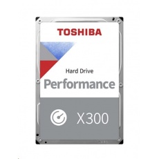 TOSHIBA HDD X300 10TB, SATA III, 7200 rpm, 256MB cache, 3,5", RETAIL