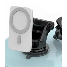 1stCOOL bezdrátová QI nabíječka 15W, magnetická, do auta, MagSafe kompatibilní, bílá 1stCOOL bezdrátová QI nabíječka 15W, magnetická, do auta, MagSafe kompatibilní, bílá