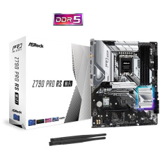 ASRock MB Sc LGA1700 Z790 PRO RS WIFI, Intel Z790, 4xDDR5, 1xDP, 1xHDMI ASRock MB Sc LGA1700 Z790 PRO RS WIFI, Intel Z790, 4xDDR5, 1xDP, 1xHDMI