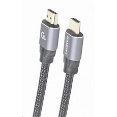 GEMBIRD Kabel HDMI 2.0, 1m, opletený, černý, blister GEMBIRD Kabel HDMI 2.0, 1m, opletený, černý, blister