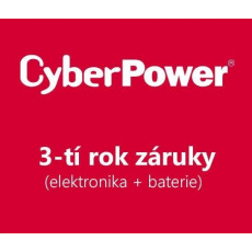 CyberPower 3. rok záruky pro UT1050EG-FR, UT1050EG