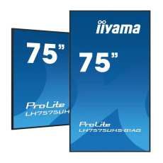 Iiyama ProLite IDS, 24/7, 190.5 cm (75''), 4K, USB, RS232, Ethernet, Android, kit (RS232), black Iiyama ProLite IDS, 24/7, 190.5 cm (75''), 4K, USB, RS232, Ethernet, Android, kit (RS232), black