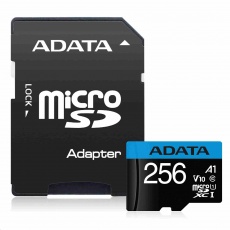 ADATA MicroSDXC karta 64GB Premier UHS-I Class 10 + SD adaptér ADATA MicroSDXC karta 64GB Premier UHS-I Class 10 + SD adaptér