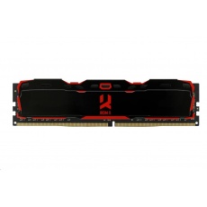 DIMM DDR4 32GB 3000MHz CL16 (Kit 2x16GB) GOODRAM IRDM X, black DIMM DDR4 32GB 3000MHz CL16 (Kit 2x16GB) GOODRAM IRDM X, black