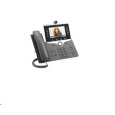 Cisco CP-8865-3PCC-K9=, VoIP telefon, 10line, 2x10/100/1000, 5" displej, Wi-Fi, kamera, Bluetooth, 2xUSB, PoE Cisco CP-8865-3PCC-K9=, VoIP telefon, 10line, 2x10/100/1000, 5" displej, Wi-Fi, kamera, Bluetooth, 2xUSB, PoE