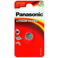 PANASONIC Lithiová baterie (knoflíková) CR-1220EL/1B 3V (Blistr 1ks) PANASONIC Lithiová baterie (knoflíková) CR-1220EL/1B 3V (Blistr 1ks)