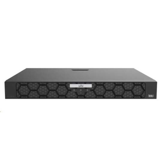Uniview NVR504-32B-IQ, 32 kanálů, až 16MP, až 4x16TB HDD, SMART VCA, SIP+UMD by NVR Uniview NVR504-32B-IQ, 32 kanálů, až 16MP, až 4x16TB HDD, SMART VCA, SIP+UMD by NVR