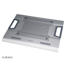 AKASA Chladící podložka Helix, pro notebooky do 17", Stříbrná AKASA Chladící podložka Helix, pro notebooky do 17", Stříbrná