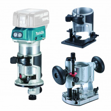Makita DRT50ZJX2 Aku kombinovaná frézka s příslušenstvím Li-ion LXT 18V, bez aku Z Makita DRT50ZJX2 Aku kombinovaná frézka s příslušenstvím Li-ion LXT 18V, bez aku Z