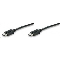 MANHATTAN Kabel DisplayPort propojovací 1m MANHATTAN Kabel DisplayPort propojovací 1m