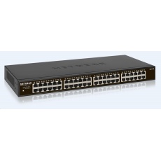 Netgear GS348 48-port Gigabit Ethernet Switch, 48x gigabit RJ45, fanless