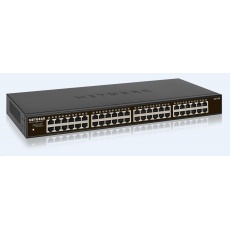 Netgear GS348 48-port Gigabit Ethernet Switch, 48x gigabit RJ45, fanless Netgear GS348 48-port Gigabit Ethernet Switch, 48x gigabit RJ45, fanless