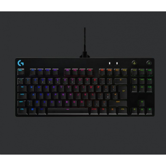 Logitech klávesnice G PRO, Mechanical Gaming Keyboard, US, Black