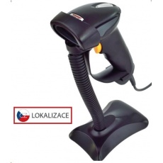 Virtuos CCD čtečka HT-310A s dlouhým dosahem, USB (klávesnice/RS232),stojánek , černá Virtuos CCD čtečka HT-310A s dlouhým dosahem, USB (klávesnice/RS232),stojánek , černá