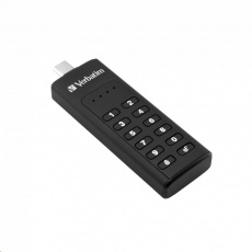 VERBATIM USB C 3.1 Drive 128 GB - Keypad Secure (R:160/W:150 MB/s) GDPR VERBATIM USB C 3.1 Drive 128 GB - Keypad Secure (R:160/W:150 MB/s) GDPR
