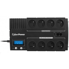 CyberPower BRICs Series II SOHO LCD UPS 1000VA/600W, české zásuvky CyberPower BRICs Series II SOHO LCD UPS 1000VA/600W, české zásuvky