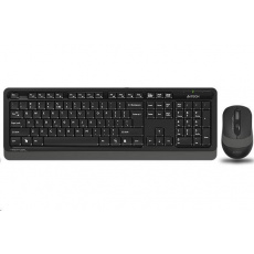 A4tech set klávesnice + myš, FG1010 FSTYLER, bezdrátová, šedá A4tech set klávesnice + myš, FG1010 FSTYLER, bezdrátová, šedá