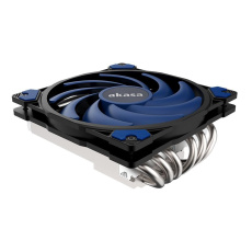 AKASA chladič CPU ALUCIA H6LS (Height of 57mm), 12cm fan AKASA chladič CPU ALUCIA H6LS (Height of 57mm), 12cm fan