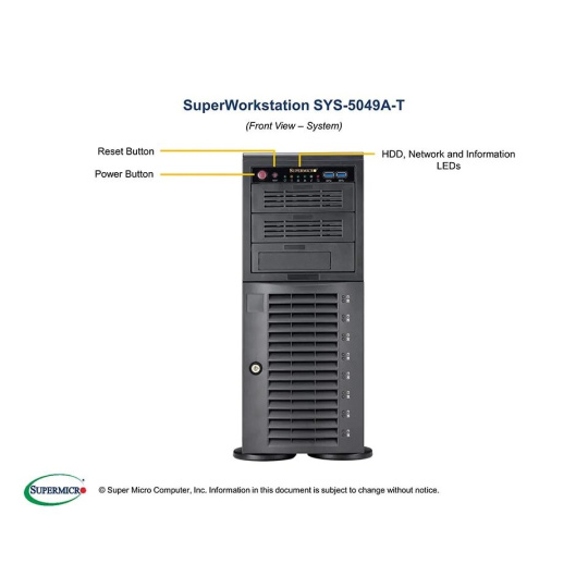 SUPERMICRO SuperWorkstation SYS-5049A-T