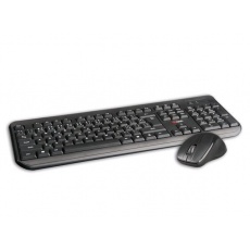 C-TECH klávesnice s myší WLKMC-01, USB, černá, wireless, CZ+SK C-TECH klávesnice s myší WLKMC-01, USB, černá, wireless, CZ+SK
