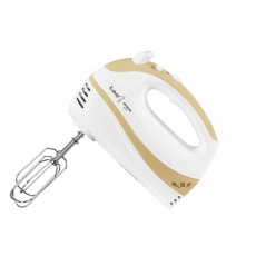 Orava SL-109 ruční šlehač, 300 W, pulzní spínač, 75 dB, 5 rychlostí, krémová / bílá Orava SL-109 ruční šlehač, 300 W, pulzní spínač, 75 dB, 5 rychlostí, krémová / bílá
