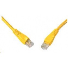 Solarix Patch kabel CAT5E UTP PVC 0,5m žlutý snag-proof C5E-114YE-0,5MB Solarix Patch kabel CAT5E UTP PVC 0,5m žlutý snag-proof C5E-114YE-0,5MB