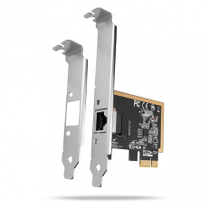 AXAGON PCEE-GRF, PCIe síťová karta - 1x Gigabit Ethernet port (RJ-45), Realtek 8111F, vč. LP AXAGON PCEE-GRF, PCIe síťová karta - 1x Gigabit Ethernet port (RJ-45), Realtek 8111F, vč. LP