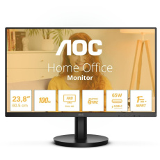 AOC MT IPS LCD WLED 23,8" 24B3CA2 - IPS panel, 100Hz, 1920x1080, HDMI, USB-C, USB 3.2, repro AOC MT IPS LCD WLED 23,8" 24B3CA2 - IPS panel, 100Hz, 1920x1080, HDMI, USB-C, USB 3.2, repro